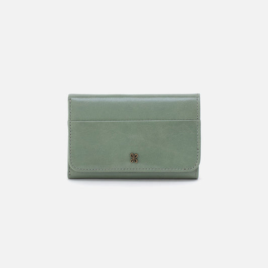 Jill | Trifold Wallet | Jade