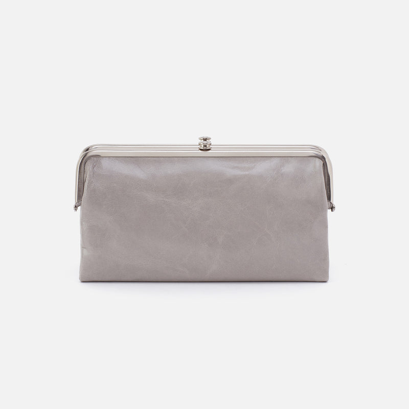 Lauren Clutch-Wallet - Light Grey