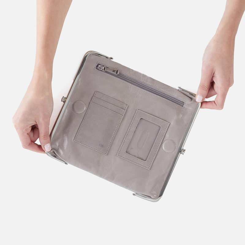 Lauren Clutch-Wallet - Light Grey