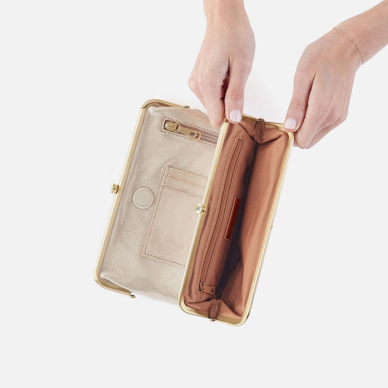 Lauren | Clutch-Wallet | Sand Shimmer