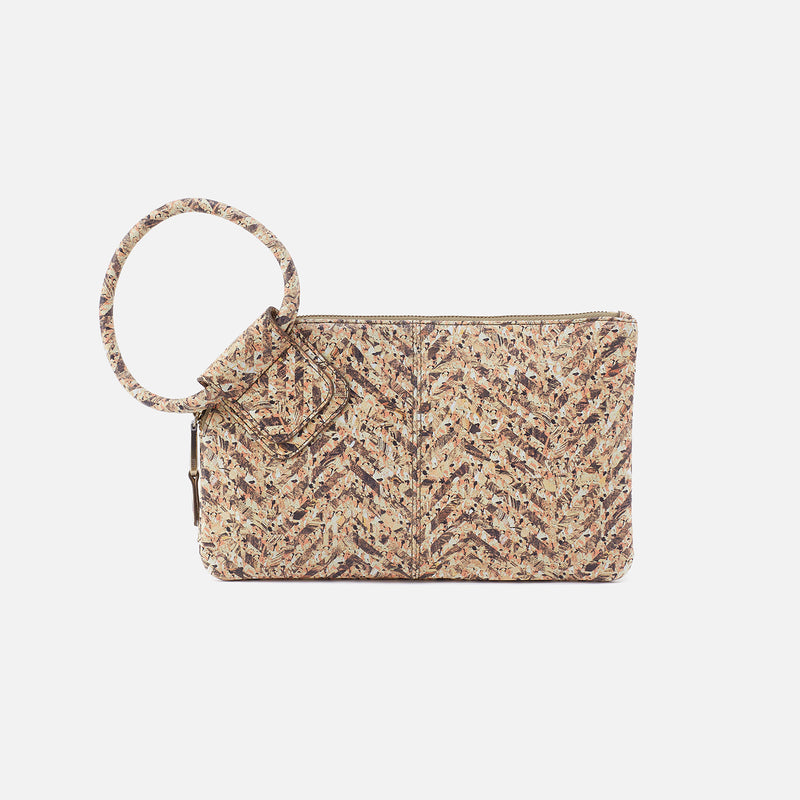 Sable Wristlet - Neutral Mosaic