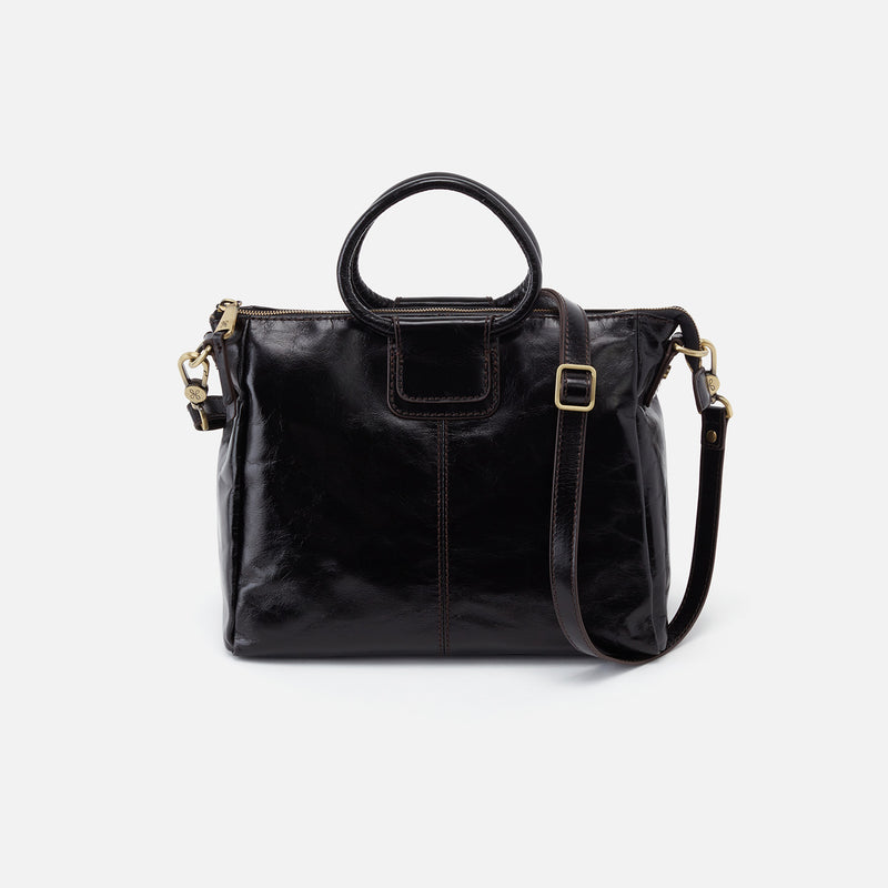 Sheila | Medium Satchel | Black
