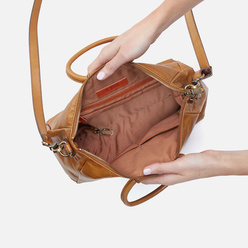 Sheila - Medium Satchel - Natural