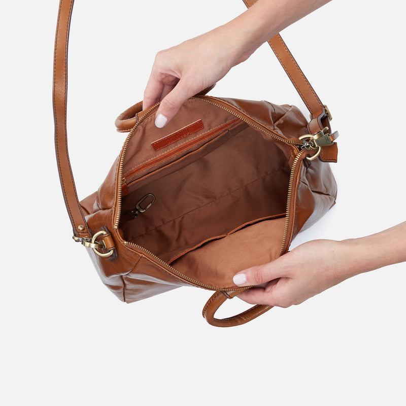 Sheila | Medium Satchel | Truffle