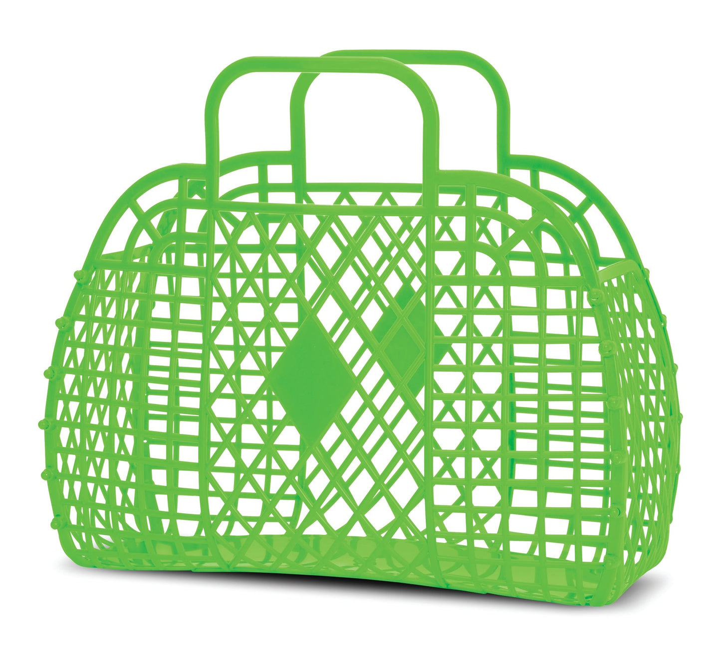 Green Neon Large Jelly Bag