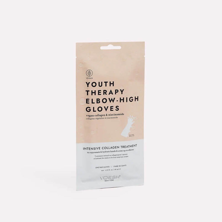 Youth Therapy Elbow-High Gloves - Intensive Collagen Treatment