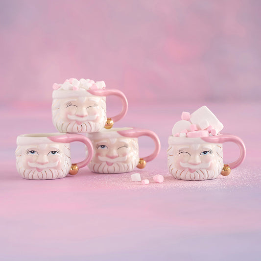 Papa Noel Pink Mug | Assorted Styles