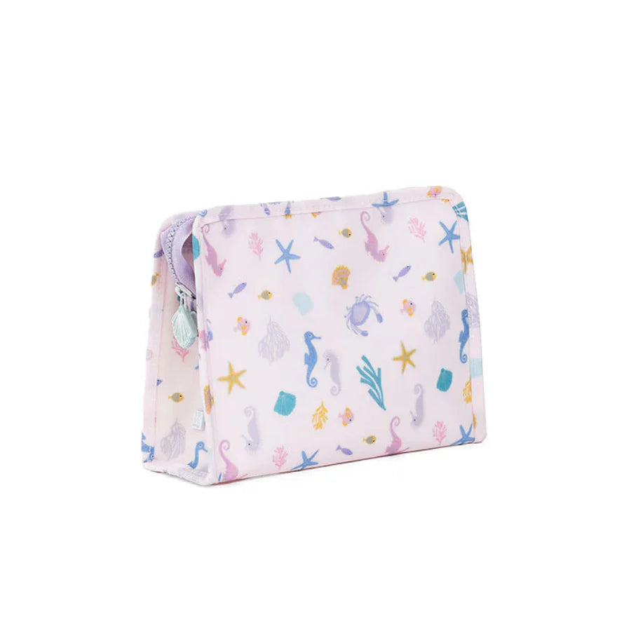 Medium Roadie Zip Pouch | Seaside