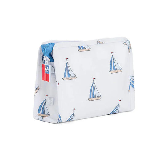 Medium Roadie Zip Pouch | Sail Away