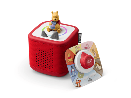 Disney Winnie the Pooh Toniebox 2 Full Play Set - Sunset Red