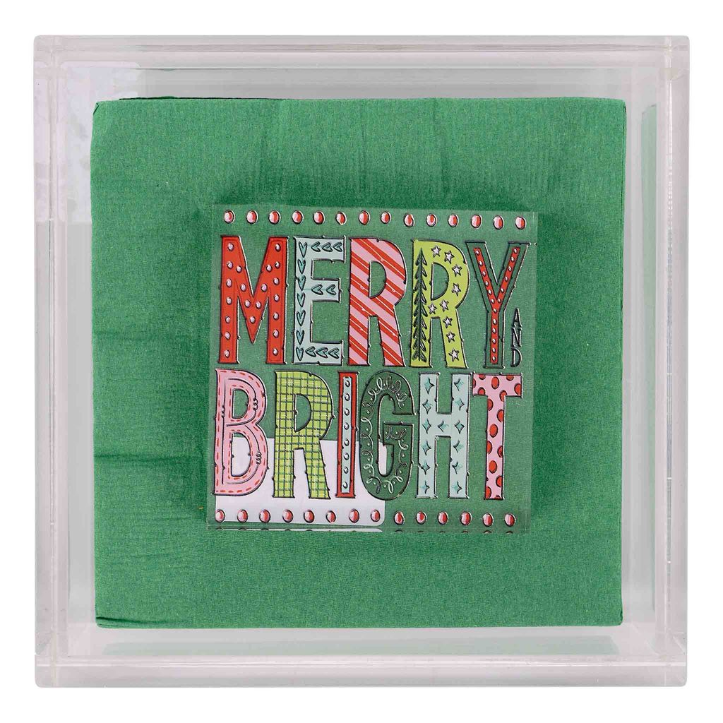 Merry & Bright | Napkin Weight