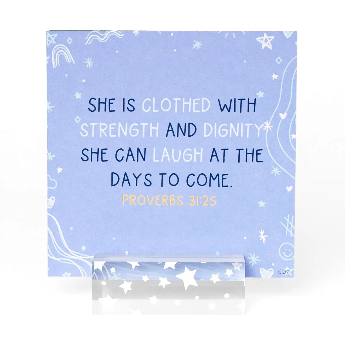 Verses For Mothers | Bible Verse Card Set with Display Stand