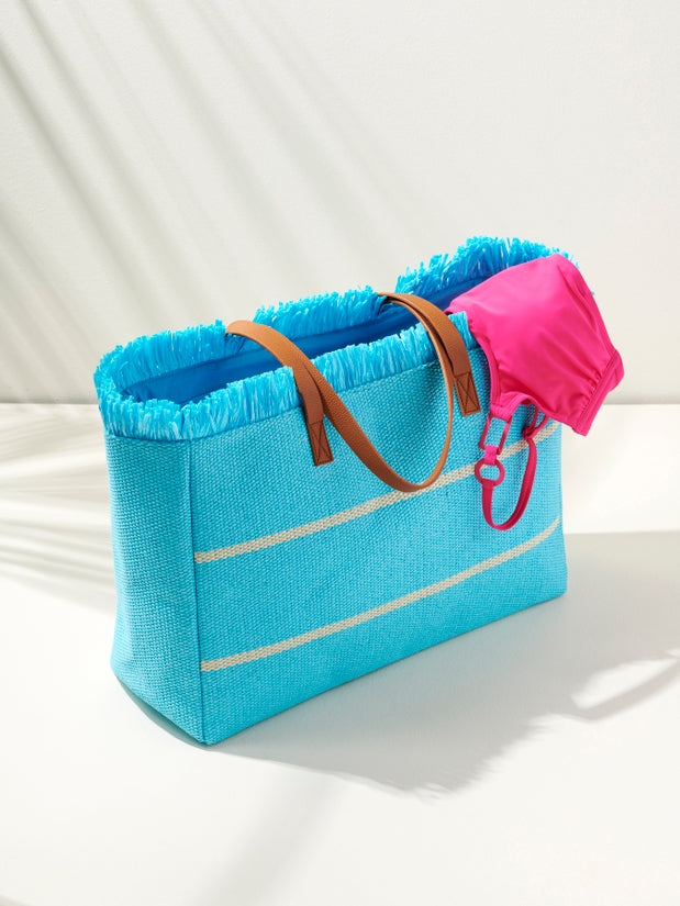 Riva Tote | Turquoise