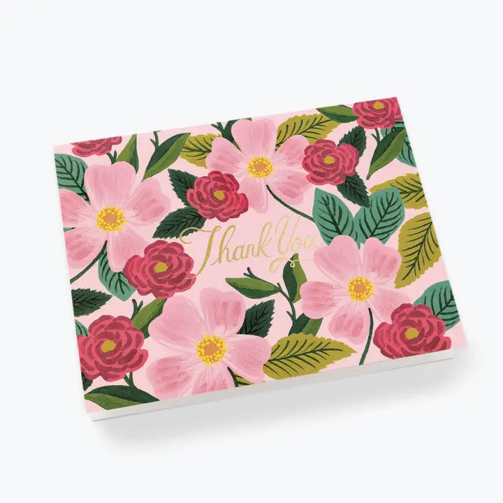 Boxed Set of Thank You Cards | Rose Garden