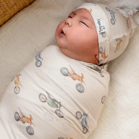 Knit Swaddle Blanket | Ryder