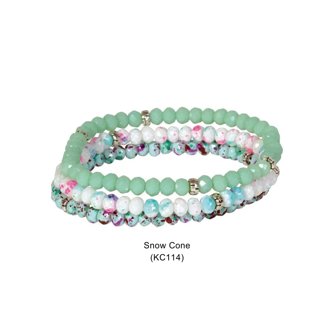Bracelet Set - Snow Cone