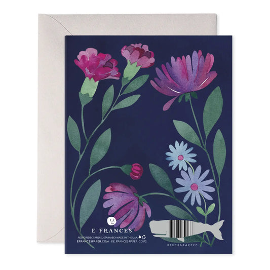 Greeting Card | Purple Flowers Thinking of You