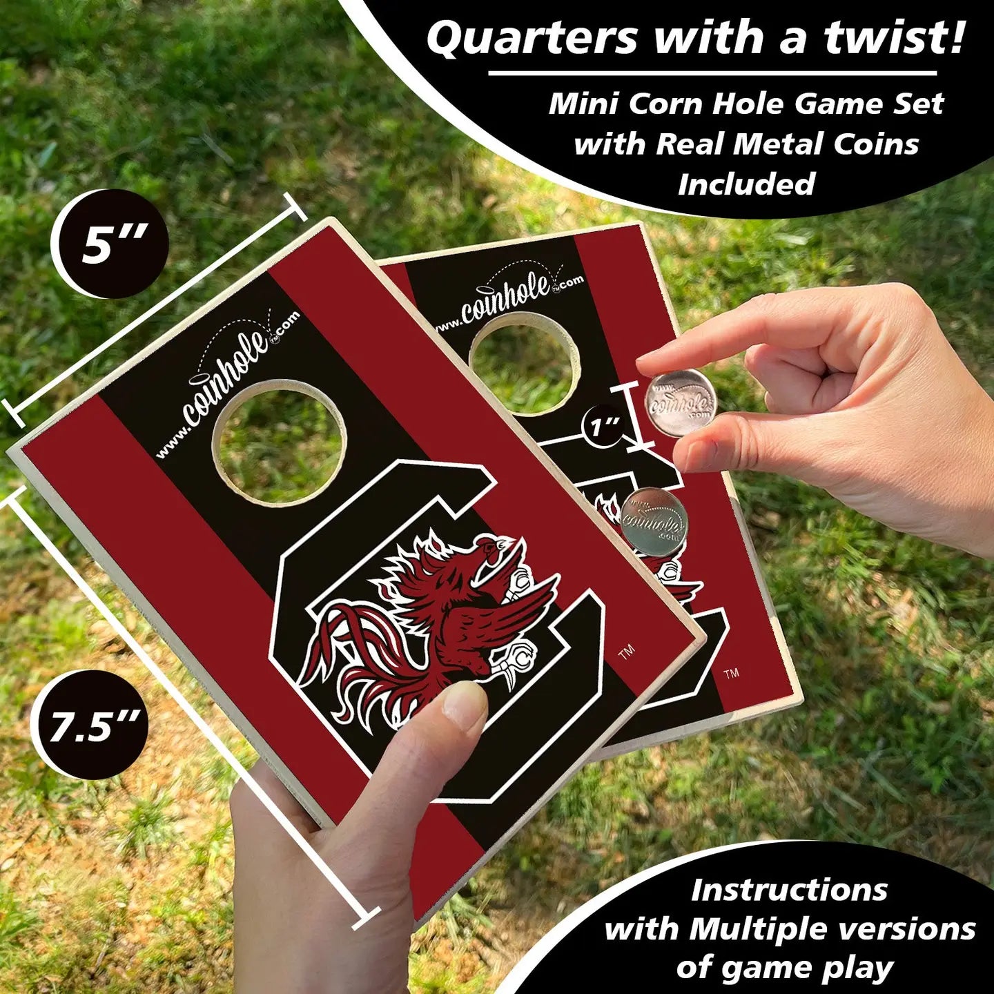 Coinhole Tabletop Game Set | USC