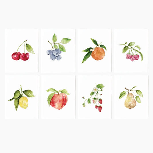 Notecard Set | Assorted Fruit