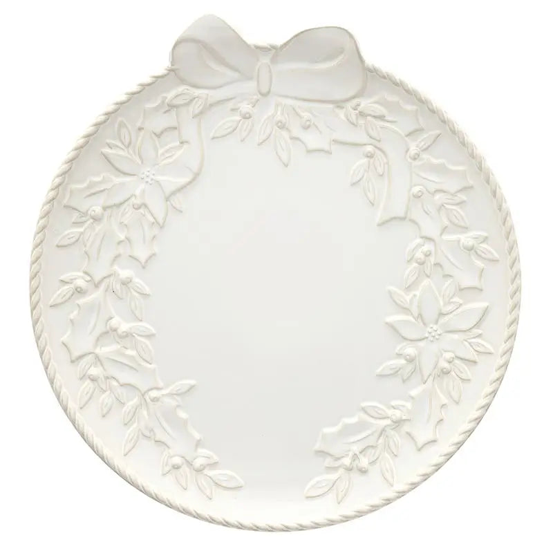 Ceramic Wreath Platter