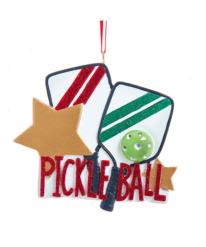 Pickle Ball Ornament