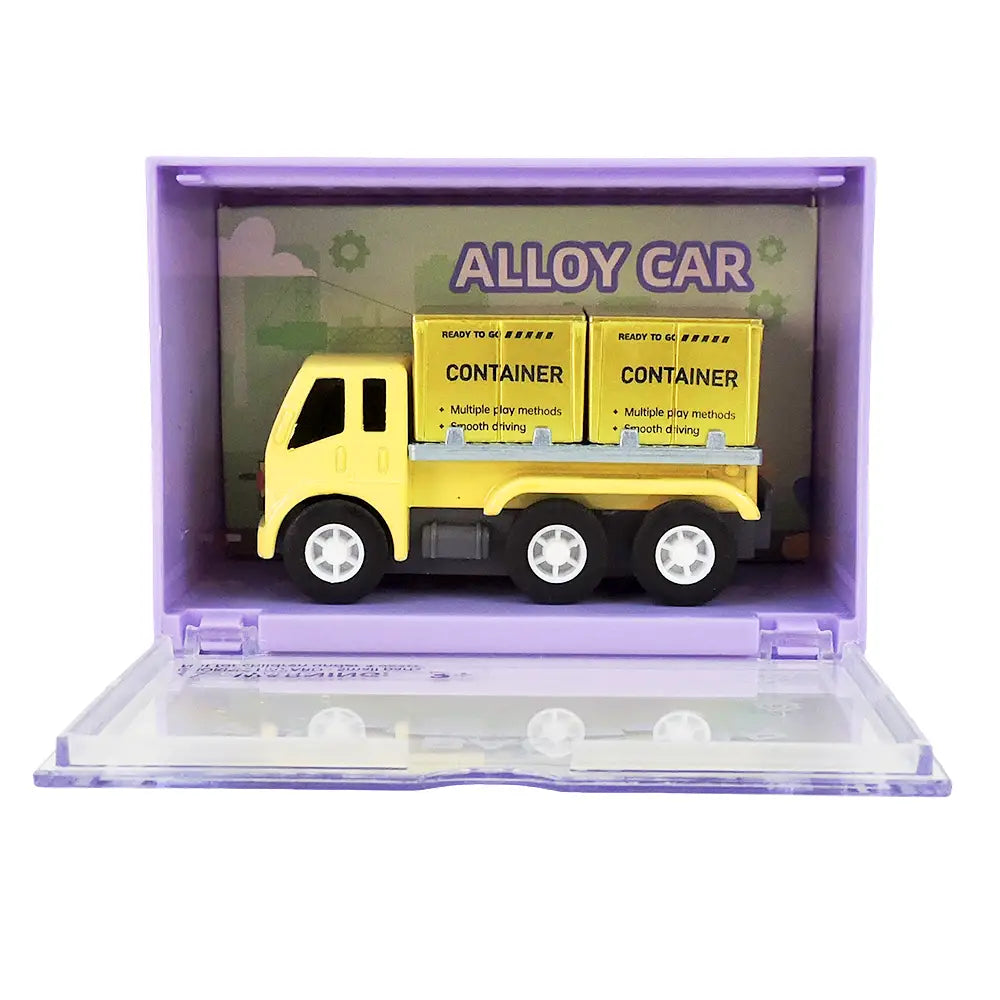 Rollin' Large Diecast Pull-Back Truck in Reusable Container | Assorted Styles
