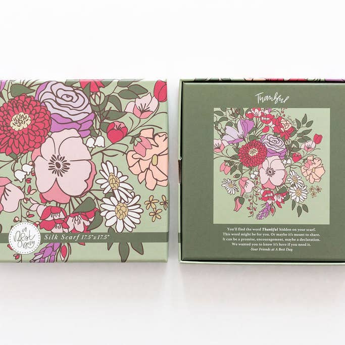 Thankful Square Scarf