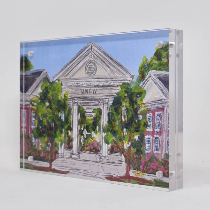 UNCW Landmark Acrylic Block | 5x7