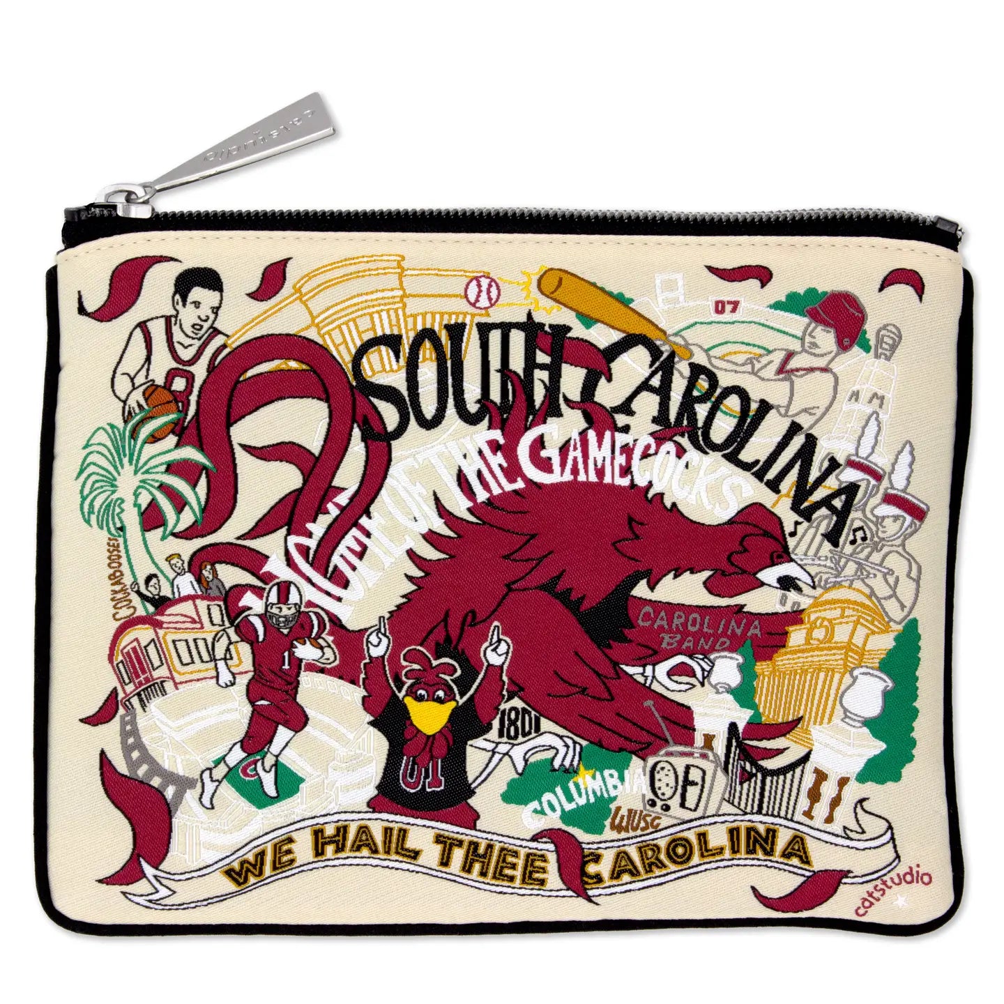 University of South Carolina Collegiate Zip Pouch