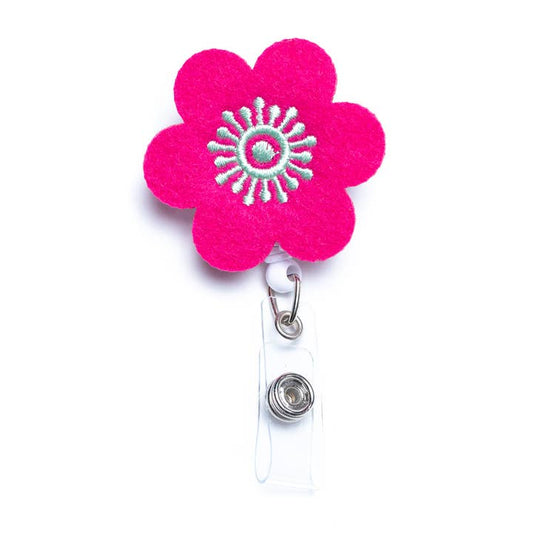 Flower | Nurse Badge Reel Holder