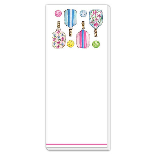Skinny Notepad | Preppy Pickleball Paddles