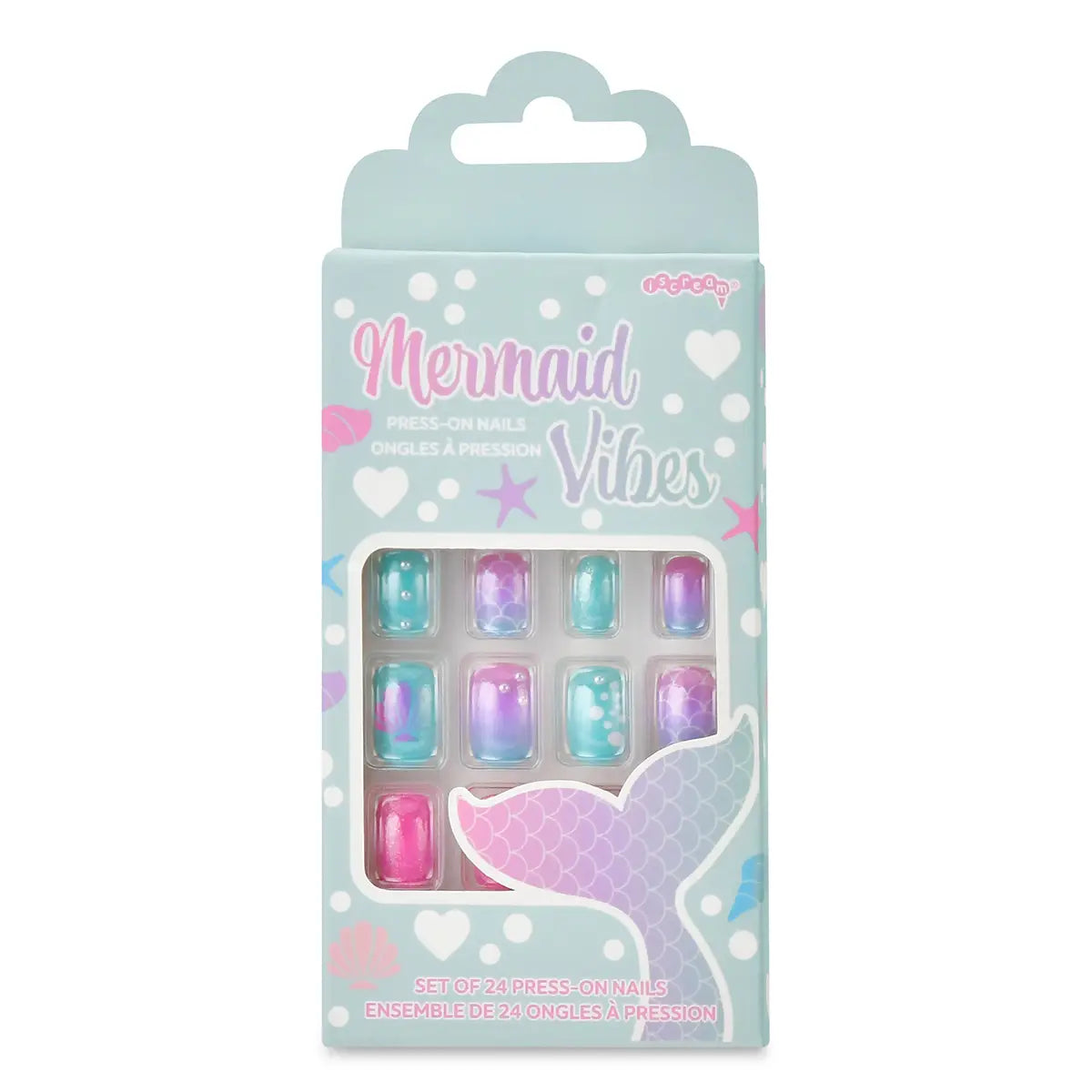 Mermaid Vibes Press On Nail Set