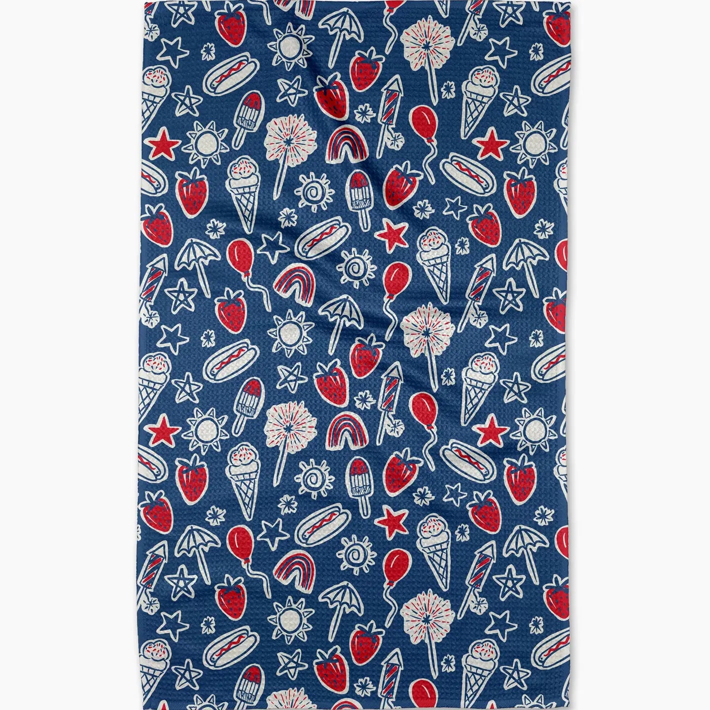 Tea Towel | Summer Fun in Blue