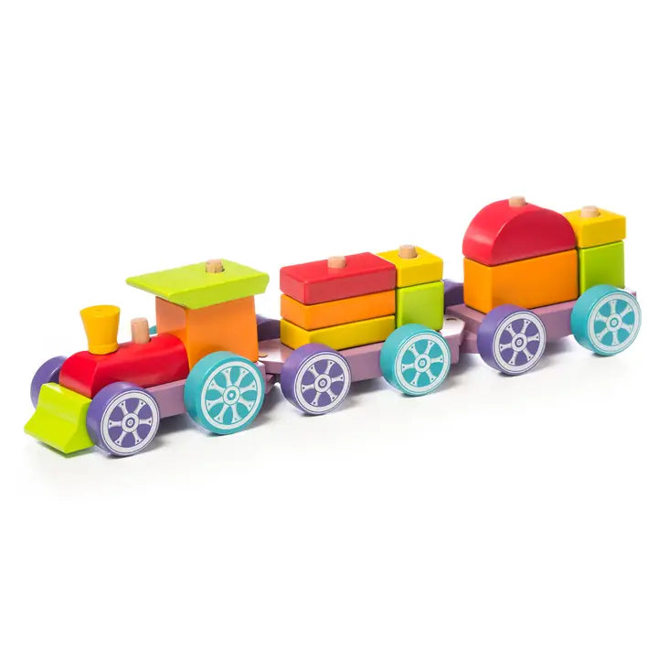 Cubika | Wooden Rainbow Express Train