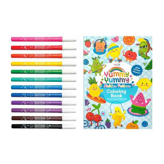 Yummy Yummy: Scented Coloring Kit