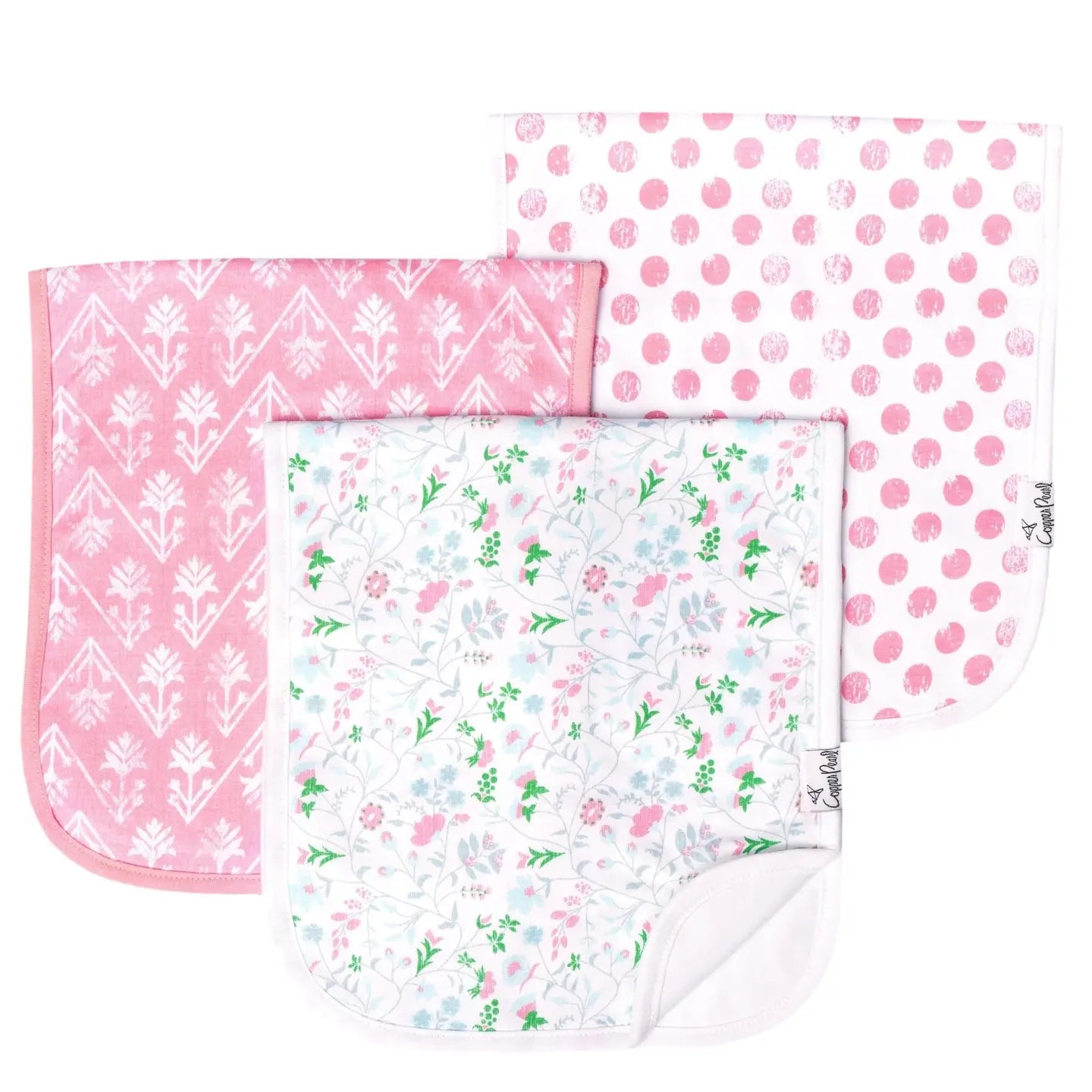 Burp Cloth Set | Claire