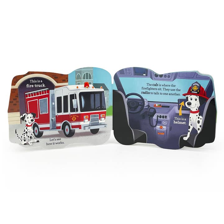 How Fire Trucks Work | Shaped Board Book