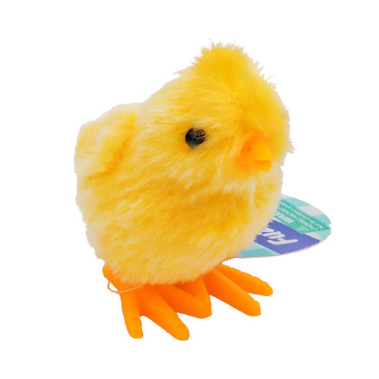 Yellow Fuzzy Wind Up Chick