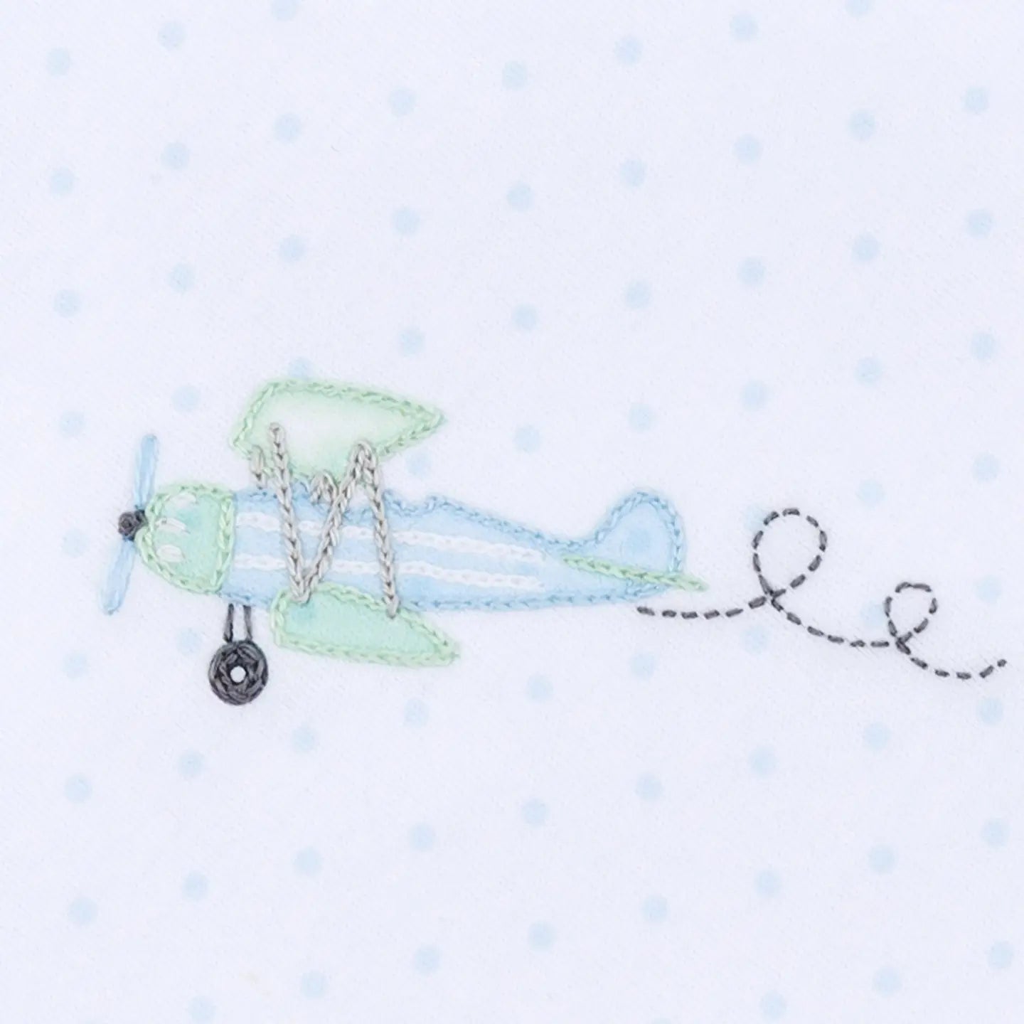 Embroidered Footie | Take Flight