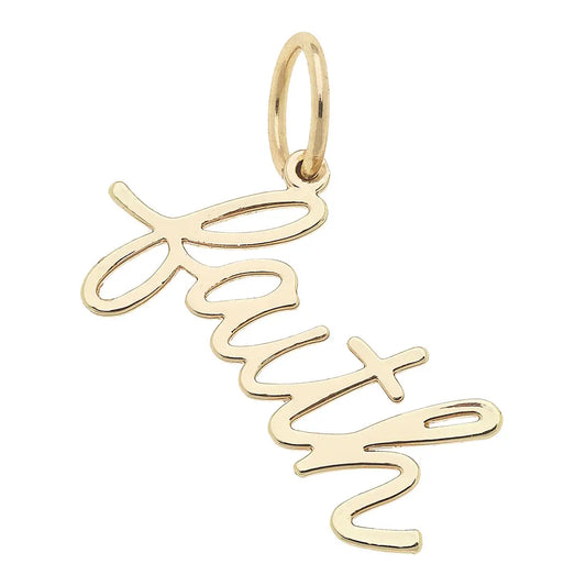 Charm | Faith Cursive