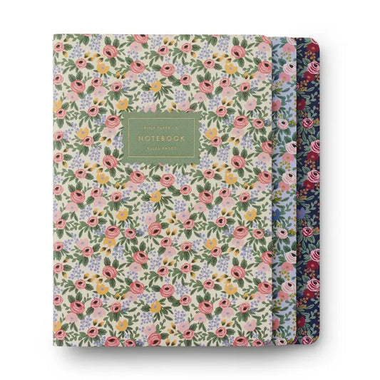 Assorted Set of 3 Notebooks | Rosa