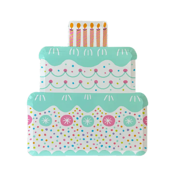 Large Plates | Birthday Cake