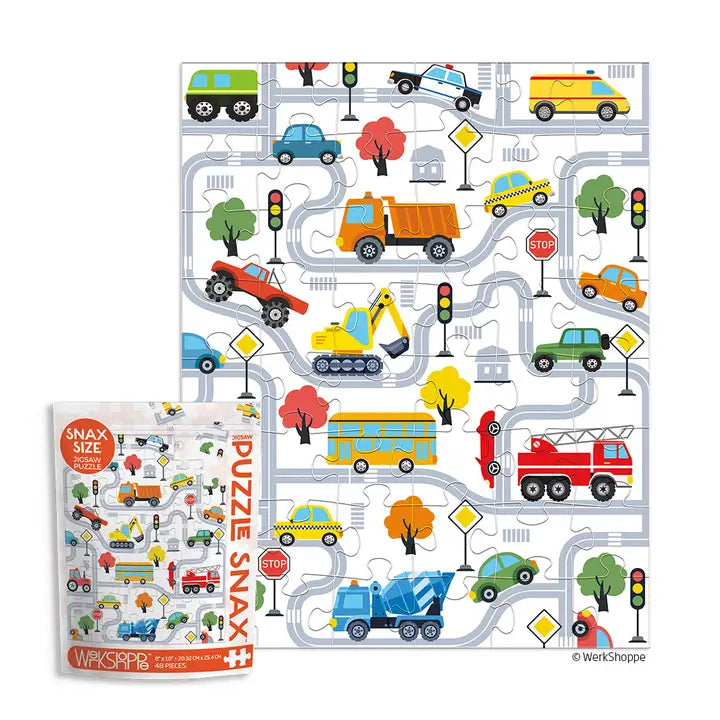 Jigsaw Puzzle Snax | Trucks and Transportation
