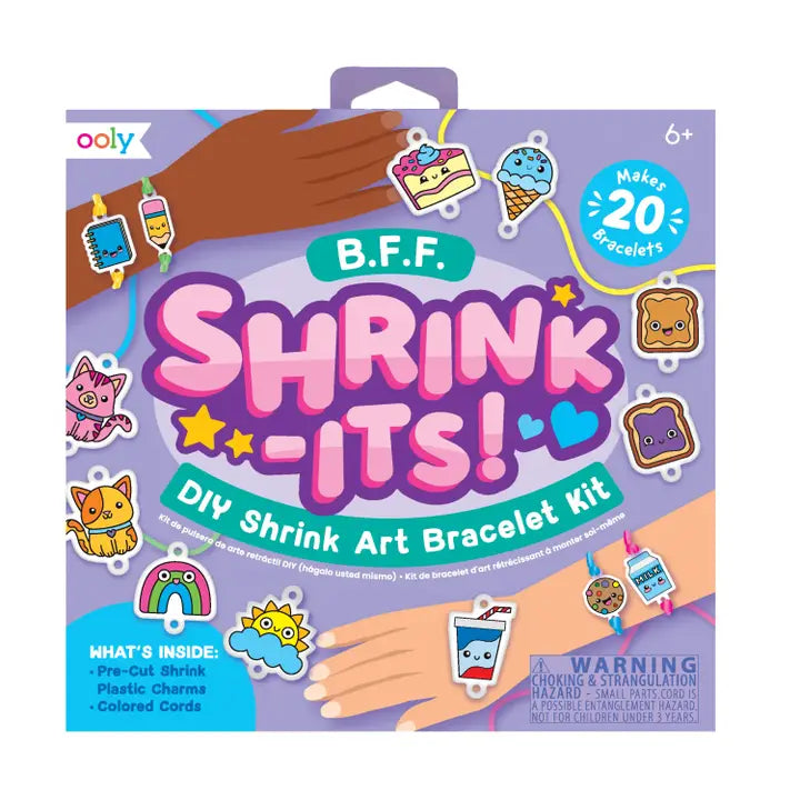 Shrink-Its! | D.I.Y. Shrink Art Bracelets Kit | B.F.F.