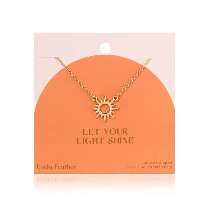 Faith Collection | Necklace | Let Your Light Shine