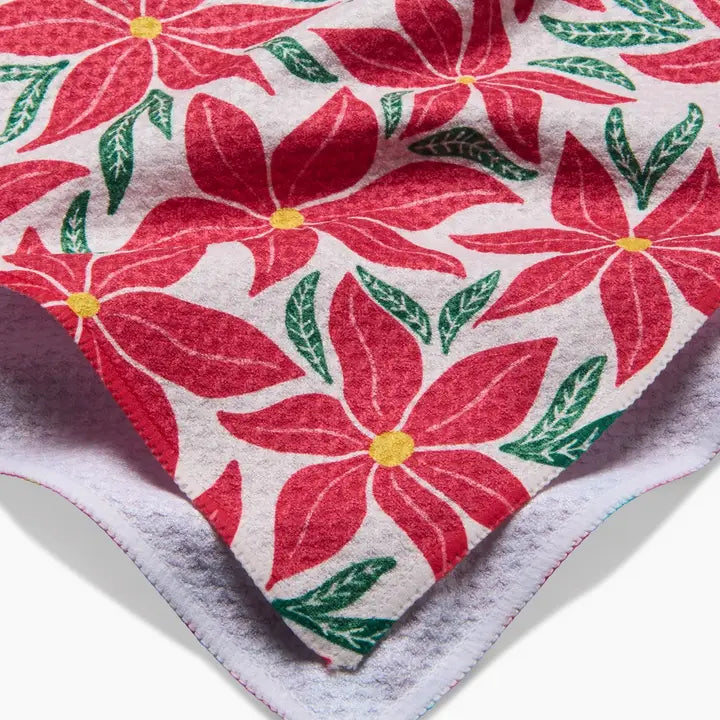 Tea Towel | Poinsettia Party