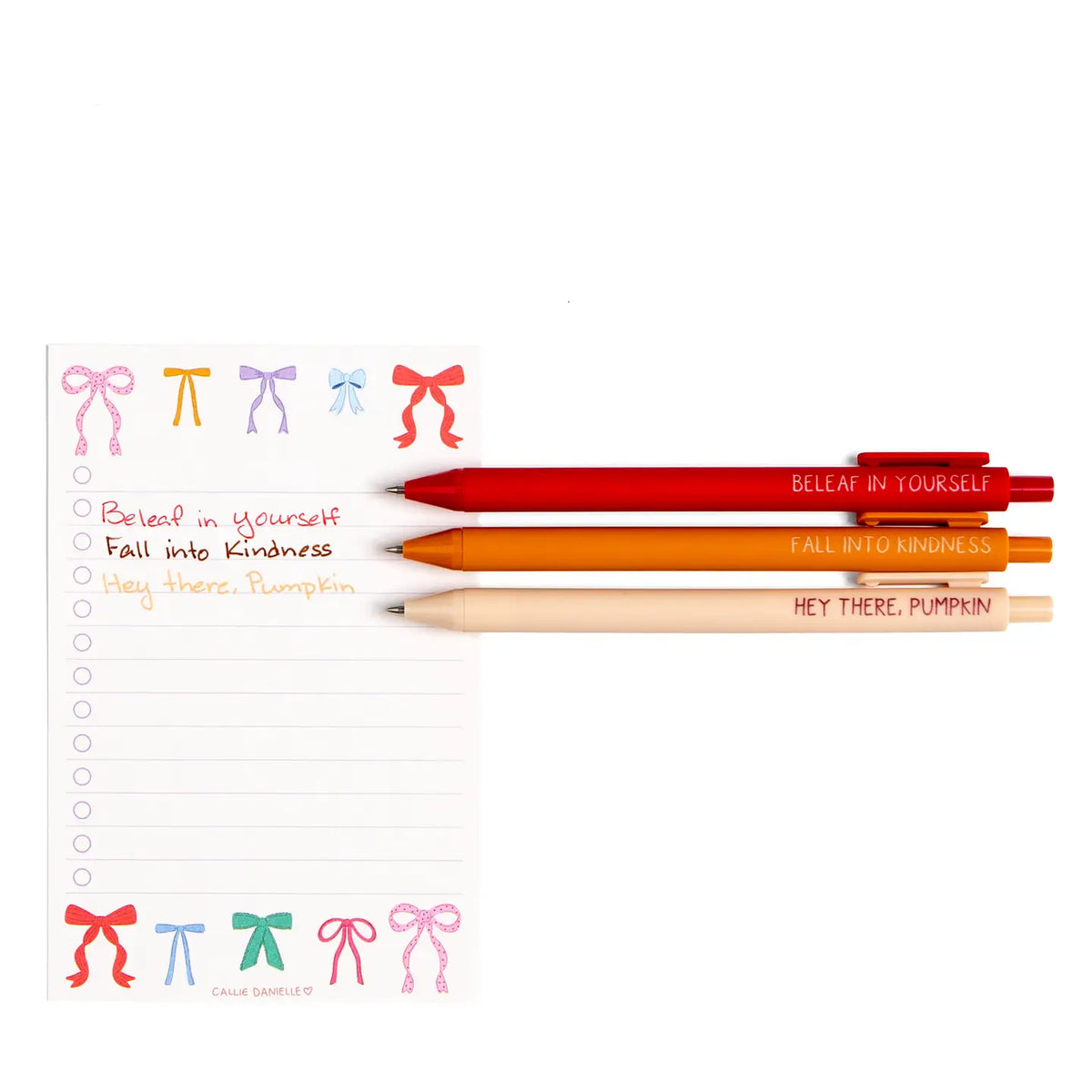 The Cozy Club Fall Pen Set