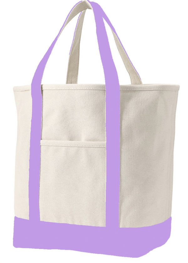 Canvas Tote Bag | Lavender