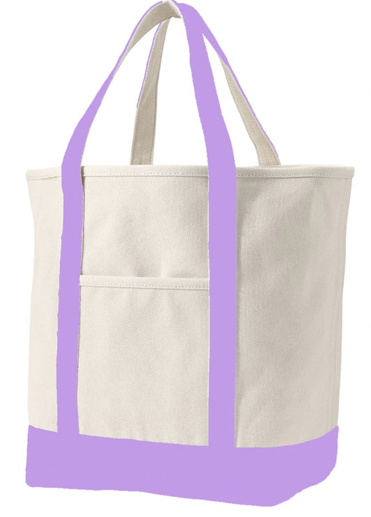 Canvas Tote Bag | Lavender