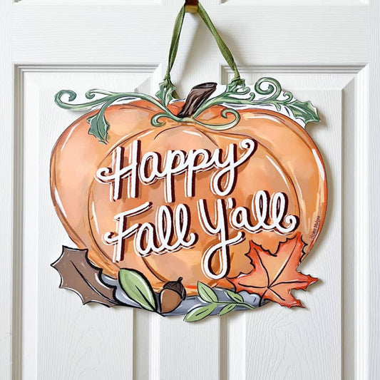 Door Hanger | Happy Fall Y'all